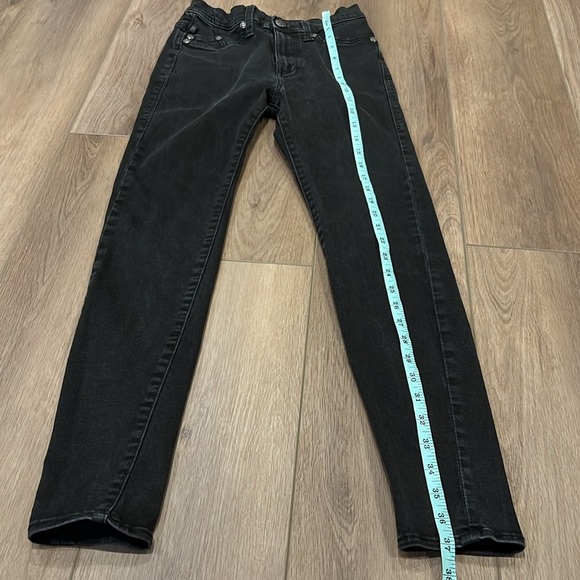 Rock & Republic High Roller Black Denim Skinny Jeans Size 6M - Picture 5 of 16